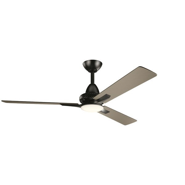 Kichler 52 Inch Kosmus Fan LED 300031 Indoor Ceiling Fans Kichler Satin Black