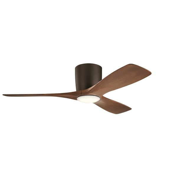 Kichler 48 Inch Volos Fan LED 300032 Indoor Ceiling Fans Kichler Satin Natural Bronze