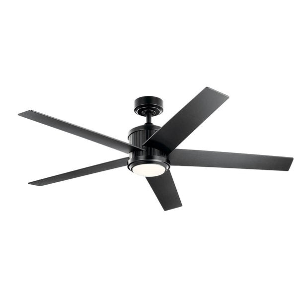 Kichler 56 Inch Brahm Fan LED 300044 Indoor Ceiling Fans Kichler Satin Black