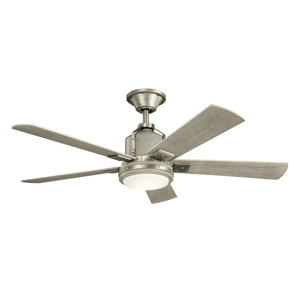 Kichler 52 Inch Colerne Fan LED 300052 Indoor Ceiling Fans Kichler Brushed Nickel  