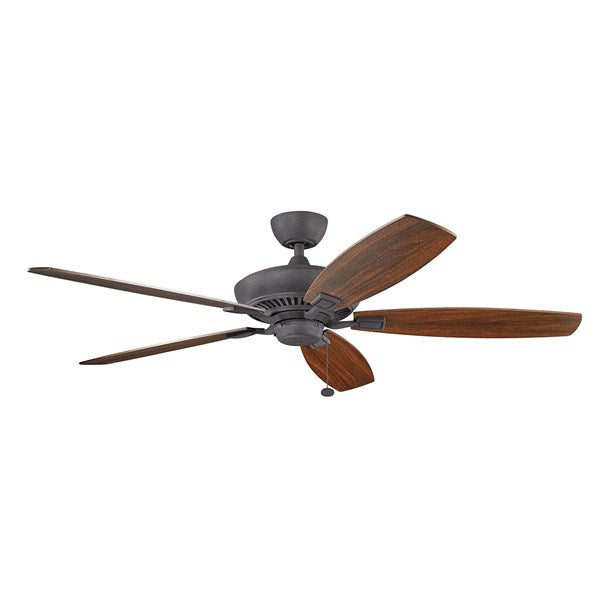 Kichler 60 Inch Canfield XL Fan 300188 Indoor Ceiling Fans Kichler Distressed Black  