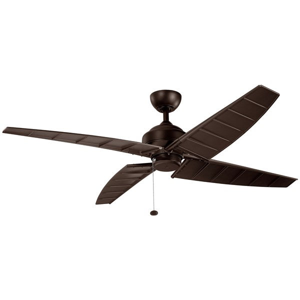 Kichler 60 Inch Surrey Climates 300250 Indoor Ceiling Fans Kichler Satin Natural Bronze  