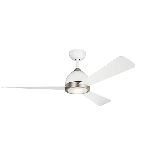 Kichler 56 inch Incus Fan LED 300270 Ceiling Fan Kichler White  