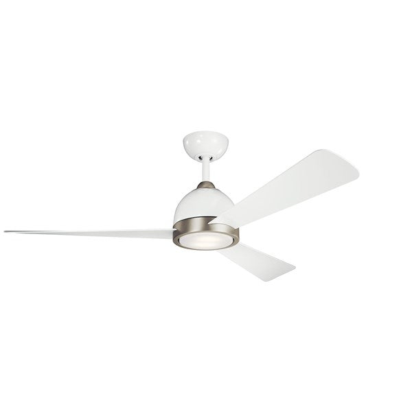 Kichler 56 inch Incus Fan LED 300270 Indoor Ceiling Fans Kichler White  