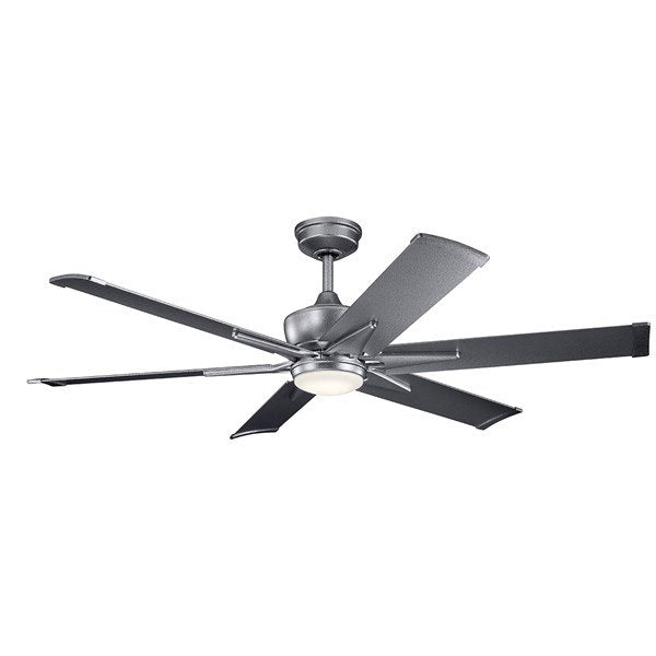 Kichler 60 Inch Szeplo II Fan LED 300300 Indoor Ceiling Fans Kichler Weathered Steel Powder Coat  