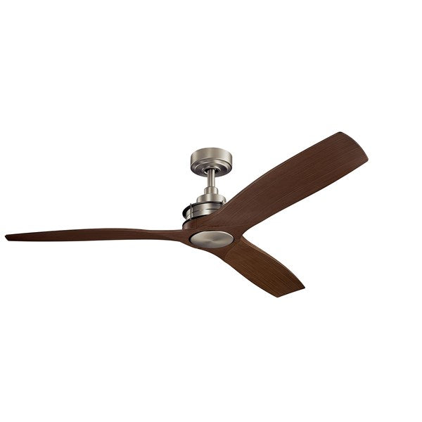 Kichler 56 Inch Ried Fan 300356 Indoor Ceiling Fans Kichler Brushed Nickel