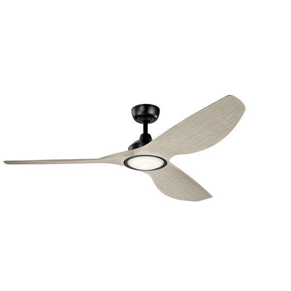 Kichler 65 Inch Imari Fan LED 300365 Indoor Ceiling Fans Kichler Satin Black  