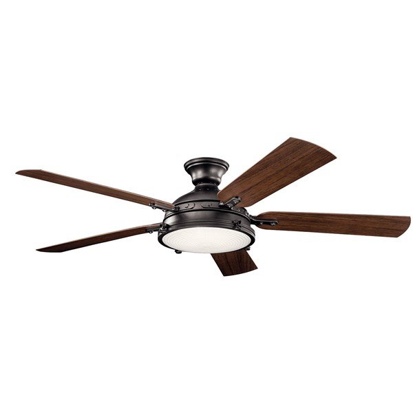 Kichler 60 Inch Hatteras Bay Fan LED 310017 Ceiling Fan Kichler   