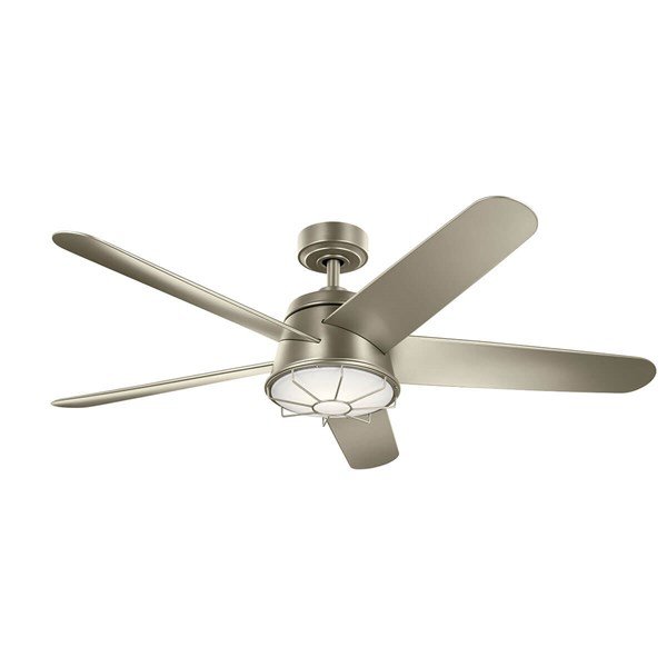 Kichler 54 Inch Daya Fan LED 310072 Indoor Ceiling Fans Kichler Brushed Nickel  