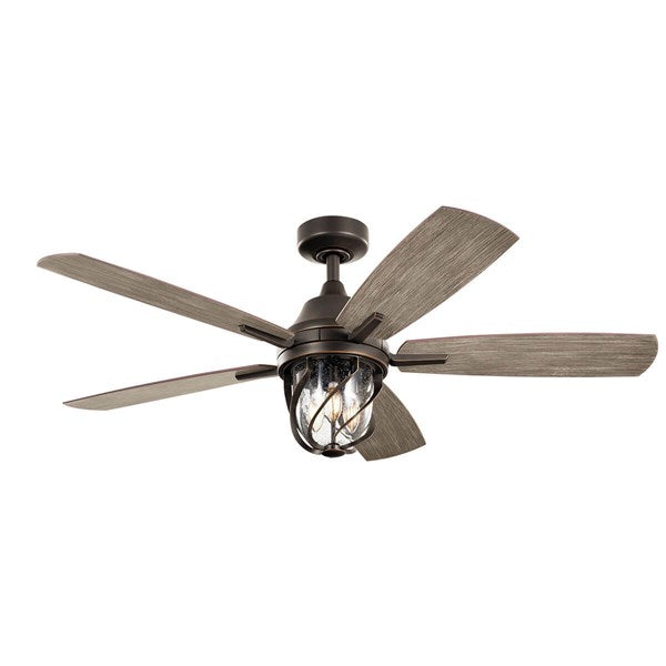 Kichler 52 Inch Lydra Fan LED 310073 Indoor Ceiling Fans Kichler Olde Bronze  