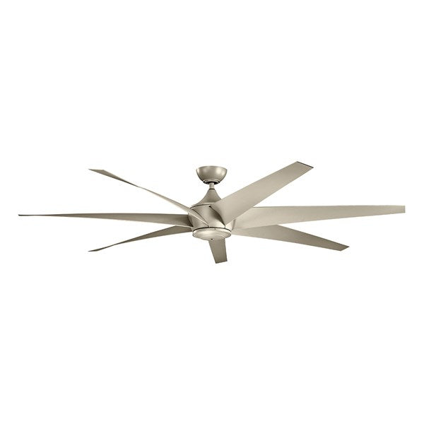 Kichler 80 Inch Lehr Fan 310115 Indoor Ceiling Fans Kichler Antique Satin Silver  