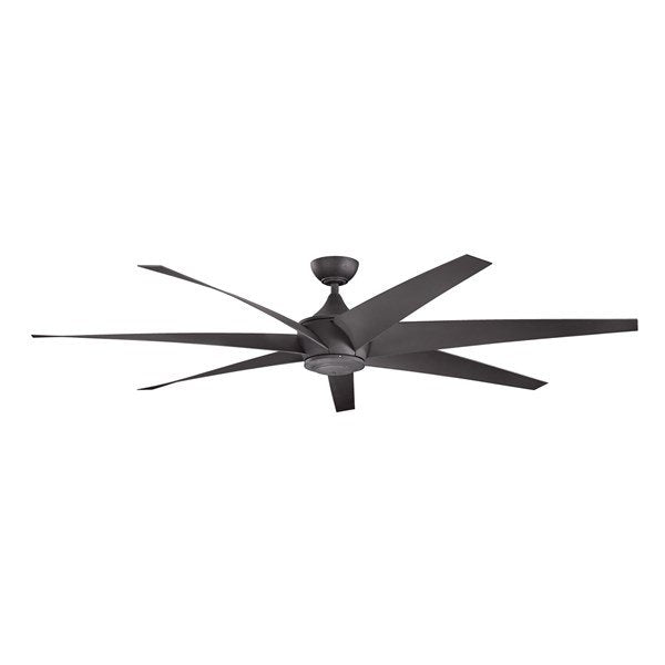 Kichler 80 Inch Lehr Fan 310115 Indoor Ceiling Fans Kichler Distressed Black  