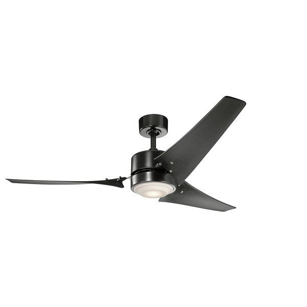 Kichler 60 Inch Rana Fan LED 310155 Indoor Ceiling Fans Kichler Satin Black  