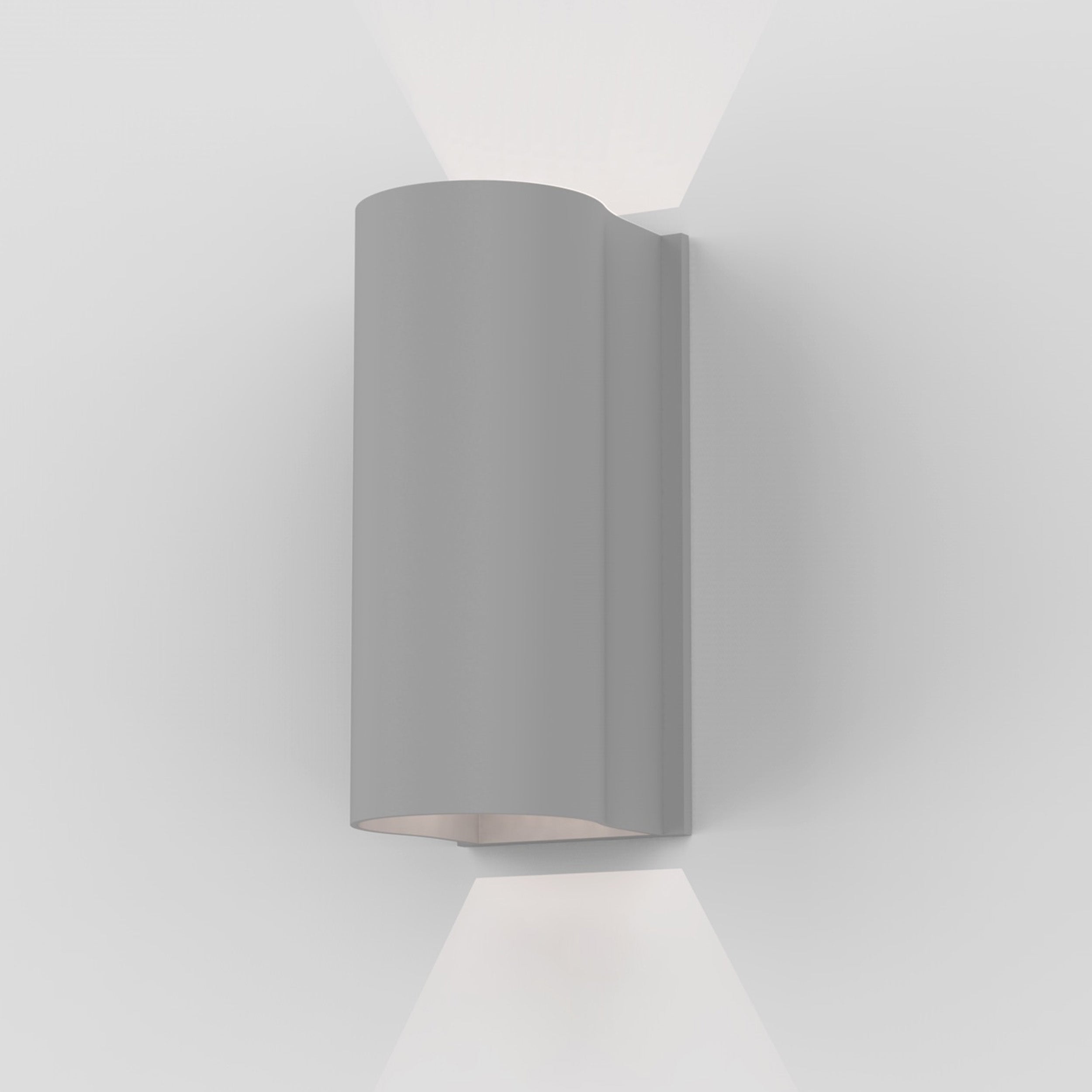 Astro Lighting Dunbar Wall Light Fixtures Astro Lighting 5.16x4.33x10.04 Textured Grey Yes (Integral), COB LED