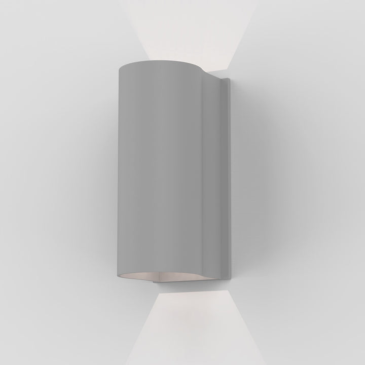 Astro Lighting Dunbar Wall Sconces Astro Lighting 5.16x4.33x10.04 Textured Grey Yes (Integral), COB LED