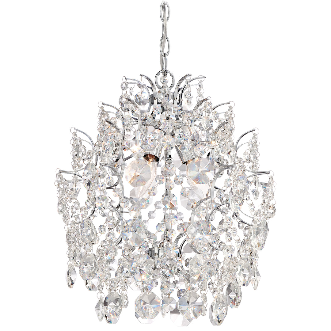 Minka Lavery Isabella's Crown - 3 Light Mini Chandelier 3150-77 Chandeliers Minka Lavery   