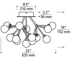 Tech Lighting Mara Ceiling Ceiling Flush Mounts Tech Lighting   