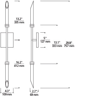 Tech Lighting Spur Wall Wall Sconces Visual Comfort Modern   