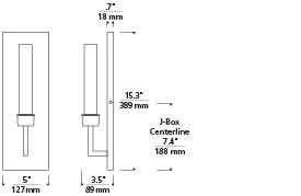 Tech Lighting Linger Wall Wall Sconces Tech Lighting   