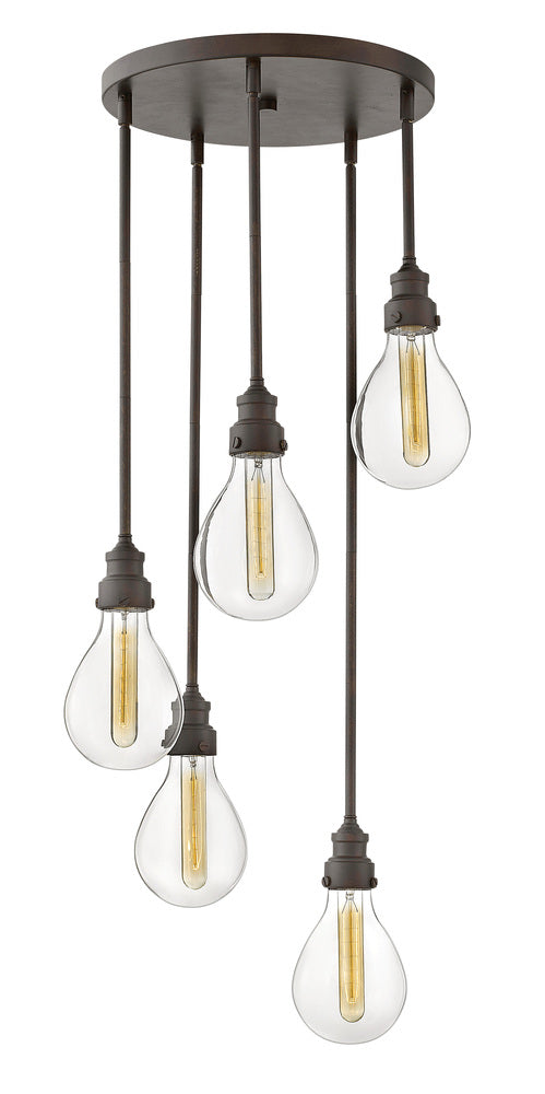 Hinkley CHANDELIER DENTON 3265 Pendants Hinkley Steel  