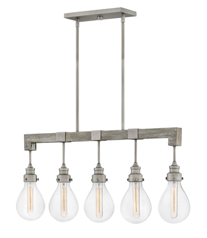 Hinkley CHANDELIER DENTON 3266 Chandeliers Hinkley Pewter  