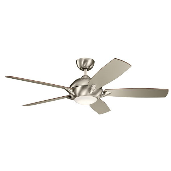 Kichler 54 Inch Geno Fan LED 330001 Indoor Ceiling Fans Kichler Brushed Stainless Steel  