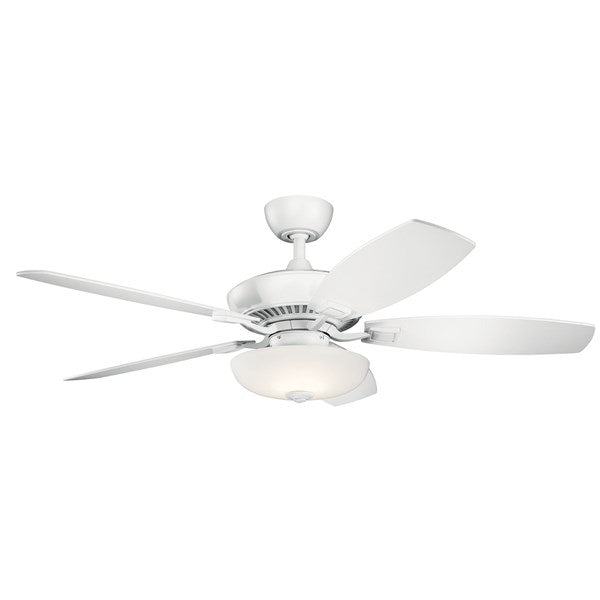 Kichler 52 Inch Canfield Pro Fan LED 330013 Indoor Ceiling Fans Kichler Matte White  