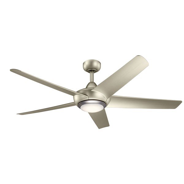 Kichler 52 Inch Kapono Fan LED 330089 Indoor Ceiling Fans Kichler Brushed Nickel  