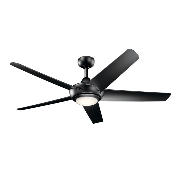 Kichler 52 Inch Kapono Fan LED 330089 Indoor Ceiling Fans Kichler Satin Black  