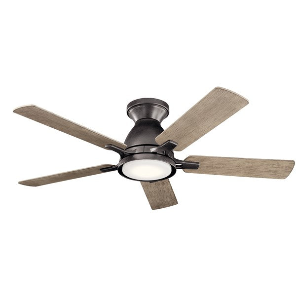 Kichler 44 Inch Arvada Fan LED 330090 Indoor Ceiling Fans Kichler Anvil Iron  