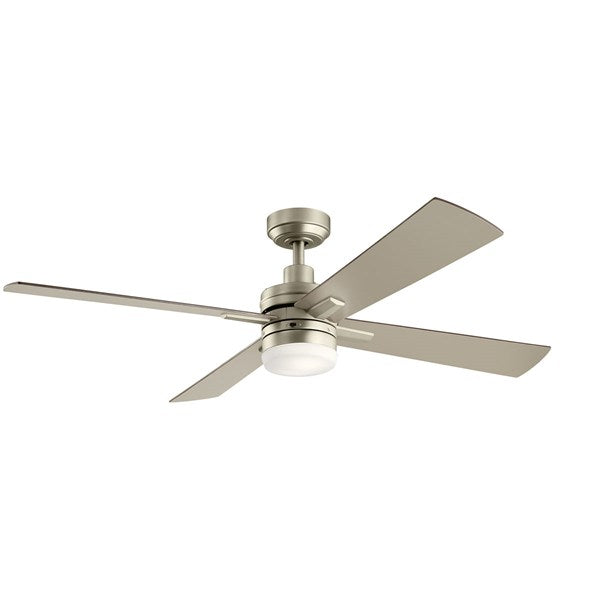 Kichler 52 Inch Lija Fan LED 330140 Indoor Ceiling Fans Kichler Brushed Nickel  