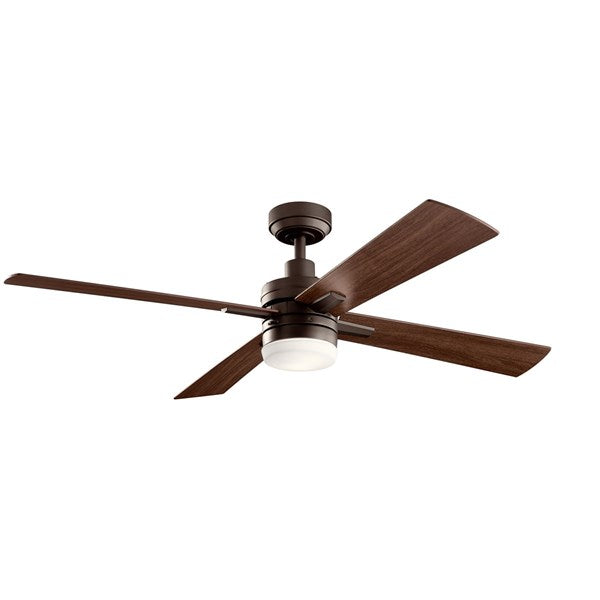 Kichler 52 Inch Lija Fan LED 330140 Indoor Ceiling Fans Kichler Satin Natural Bronze  