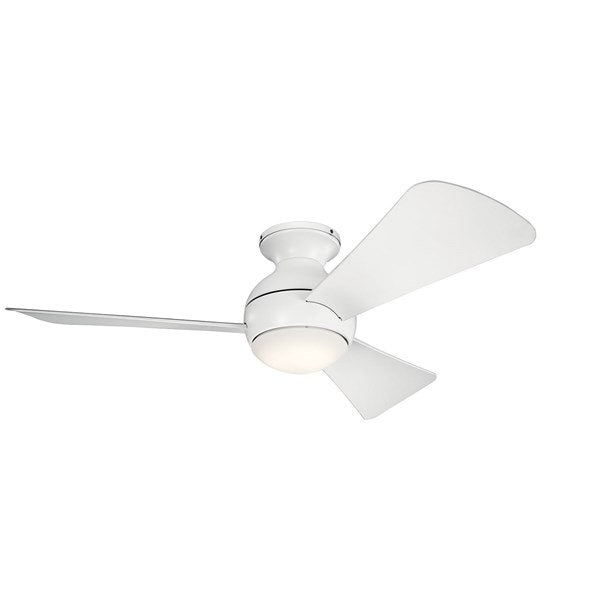 Kichler 44 Inch Sola Fan LED 330151 Ceiling Fan Kichler Matte White  