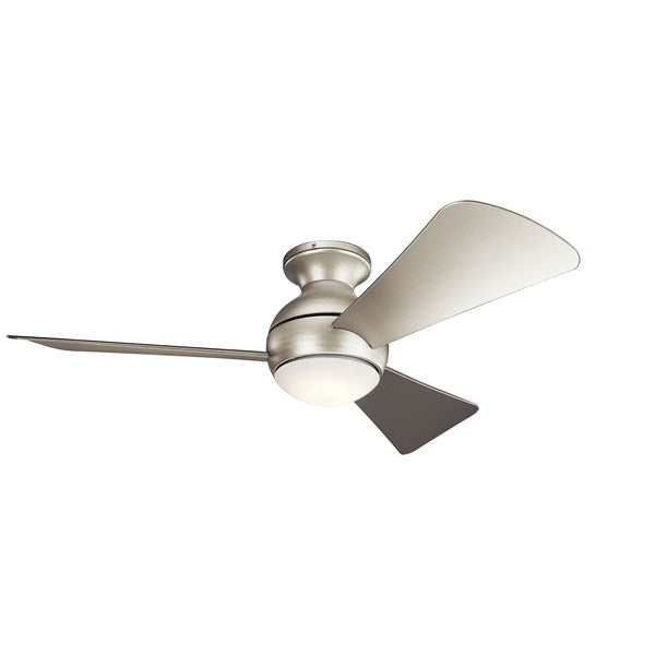 Kichler 44 Inch Sola Fan LED 330151 Ceiling Fan Kichler Brushed Nickel  