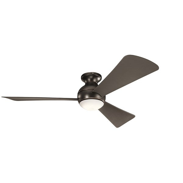 Kichler 54 Inch Sola Fan LED 330152 Indoor Ceiling Fans Kichler Olde Bronze  