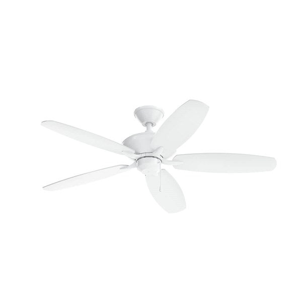 Kichler 52 Inch Renew Fan 330160 Indoor Ceiling Fans Kichler Matte White  