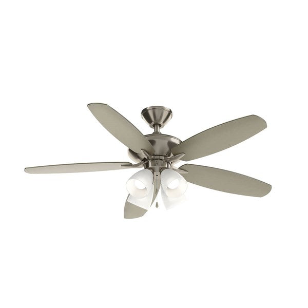 Kichler 52 Inch Renew Premier Fan LED 330162 Indoor Ceiling Fans Kichler Brushed Stainless Steel  