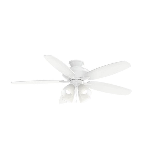 Kichler 52 Inch Renew Premier Fan LED 330162 Indoor Ceiling Fans Kichler Matte White  