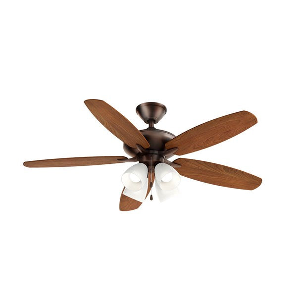 Kichler 52 Inch Renew Premier Fan LED 330162 Indoor Ceiling Fans Kichler Oil Brushed Bronze  