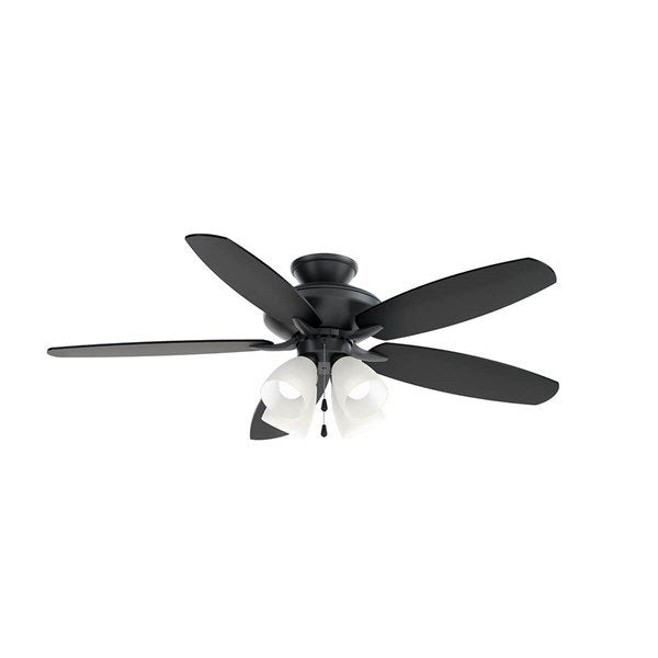 Kichler 52 Inch Renew Premier Fan LED 330162 Indoor Ceiling Fans Kichler Satin Black  