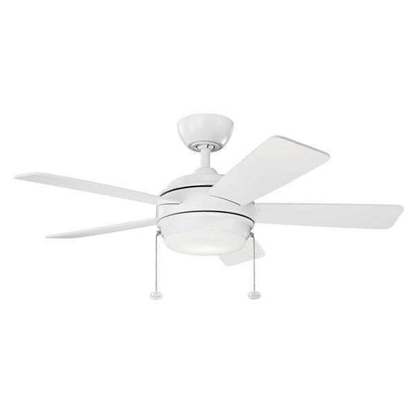 Kichler 42 Inch Starkk Fan LED 330171 Indoor Ceiling Fans Kichler Matte White  