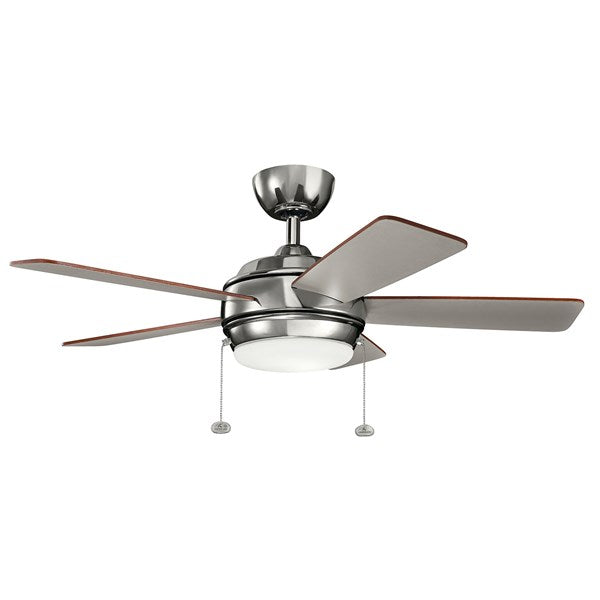 Kichler 42 Inch Starkk Fan LED 330171 Indoor Ceiling Fans Kichler Polished Nickel  