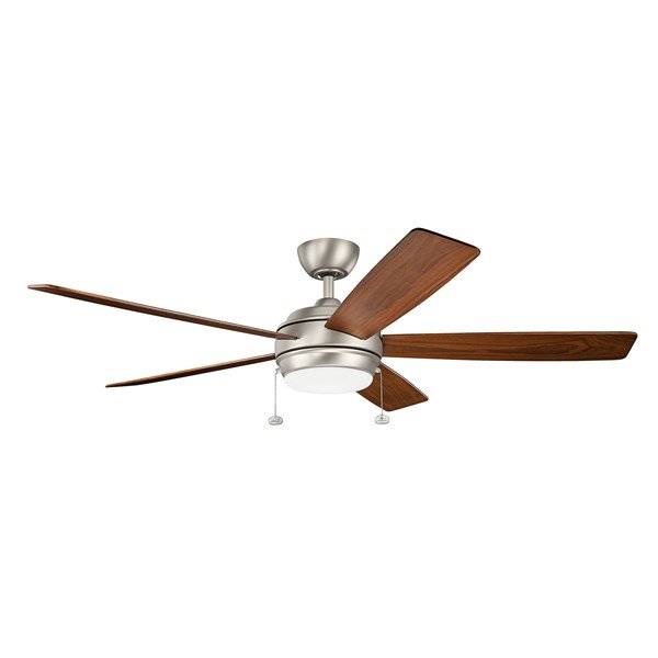 Kichler 60 Inch Starkk Fan LED 330180 Indoor Ceiling Fans Kichler Brushed Nickel  