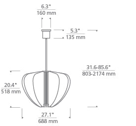 Tech Lighting Nyra 28 Chandelier Chandeliers Tech Lighting   