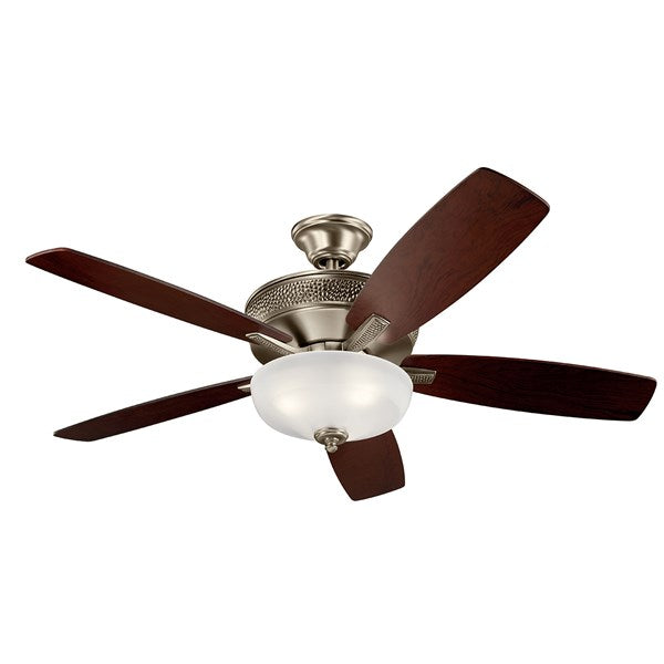 Kichler 52 Inch Monarch II Select LED Fan 339413 Indoor Ceiling Fans Kichler Burnished Antique Pewter  