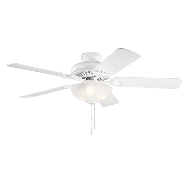 Kichler 52In Sutter Place Select Fan 339501 Ceiling Fan Kichler Matte White  