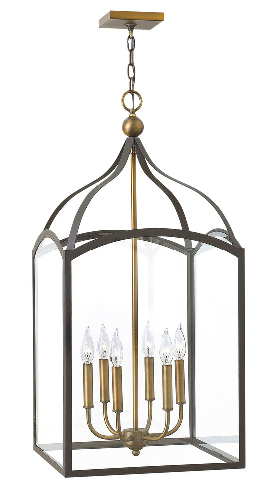 Hinkley Large Open Frame Clarendon 3414DZ Ceiling Lanterns Hinkley Bronze  