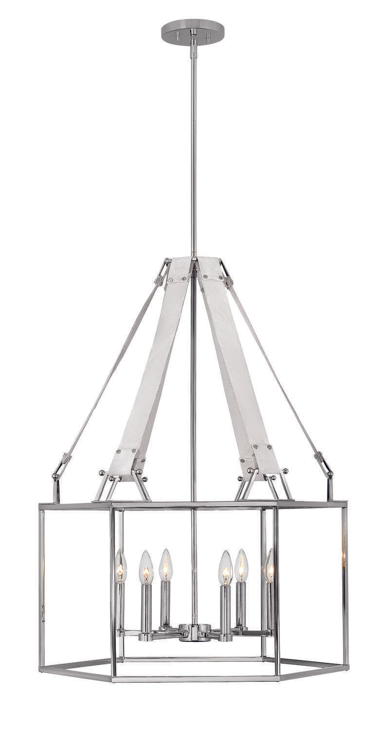 Hinkley CHANDELIER MONROE HL34206 Chandeliers Hinkley Steel  