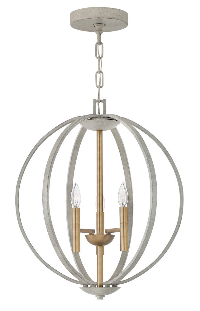 Hinkley FOYER EUCLID HL3463 Ceiling Lanterns Hinkley Steel  