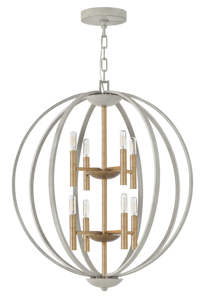 Hinkley FOYER EUCLID HL3468 Ceiling Lanterns Hinkley Steel  